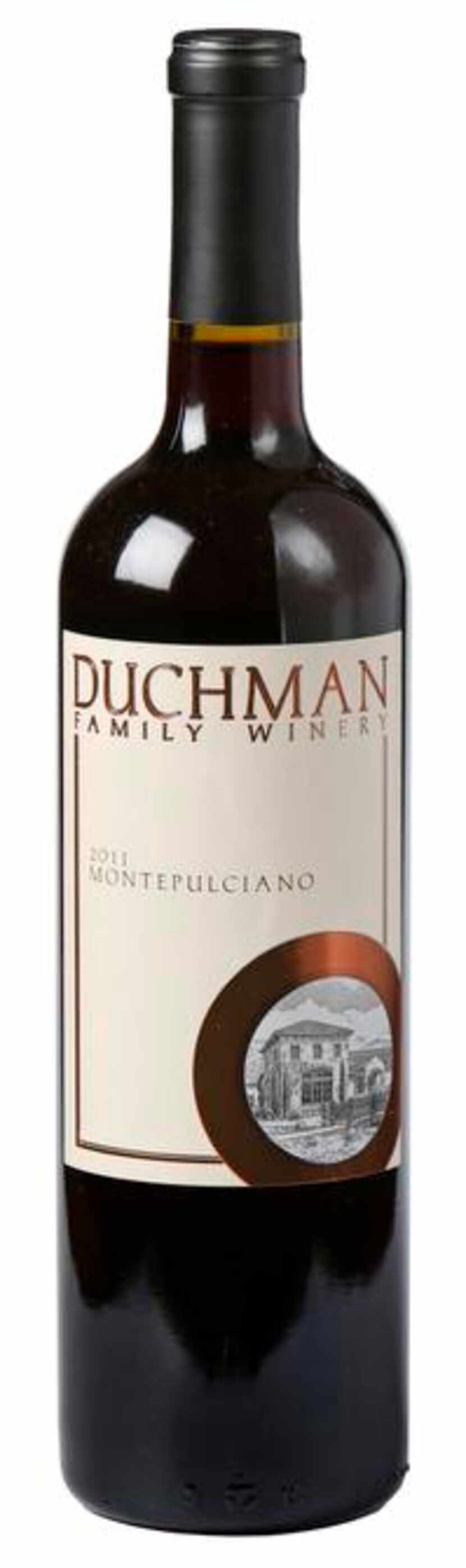 Duchman Family Winery Montepulciano, 2011