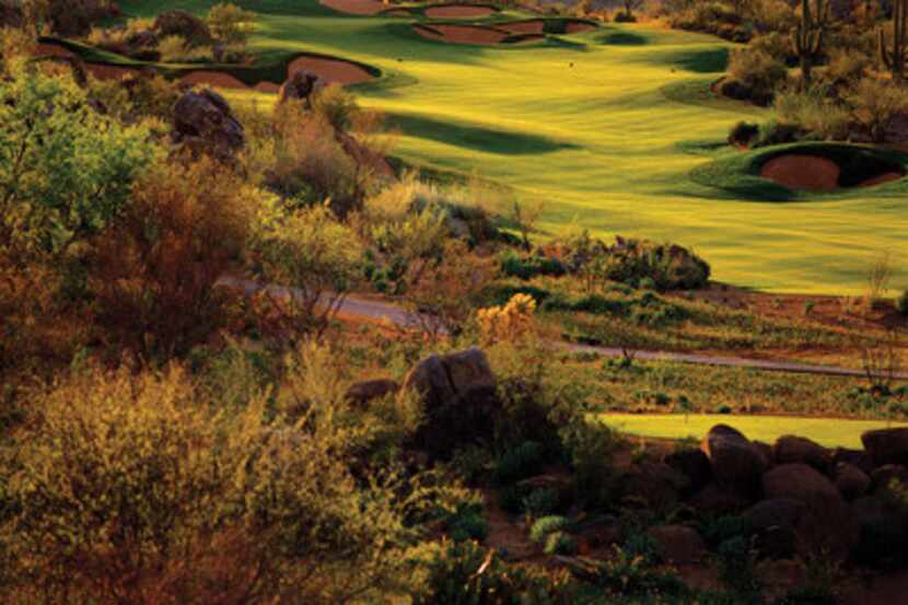 The Stone Canyon Club north of Tucson is one of the private golf courses included in the deal.
