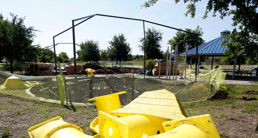 
The playground is being renovated to include a more natural theme, in keeping with the new...