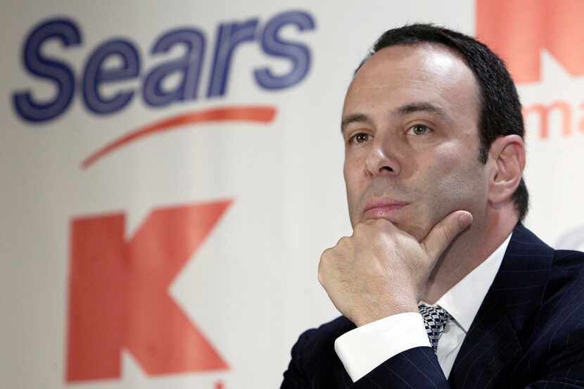 FILE- In this Nov. 17, 2004, file photo Kmart chairman Edward Lampert listens during a news...
