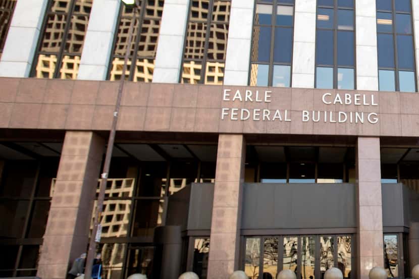 El edificio Earle Cabell, donde se encuentran las cortes federales en Dallas. DMN
