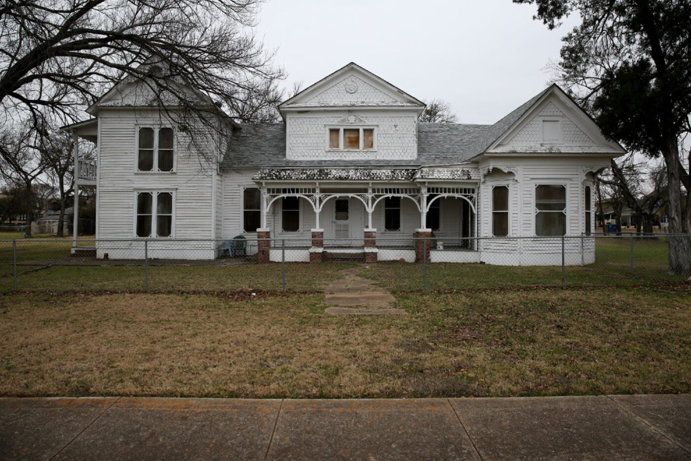 The house on Edgefield that was built in 1890 and is considered the neighborhood's...