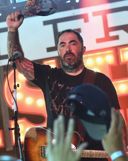 In this 2016 file photo, Aaron Lewis performs in Chicago.