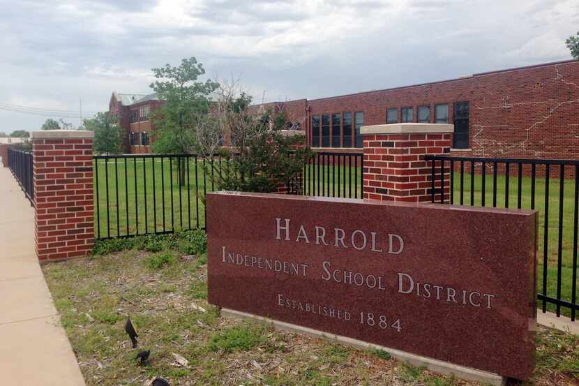  A Harold Independent School District building is shown on Thursday, May 26, 2016, in...