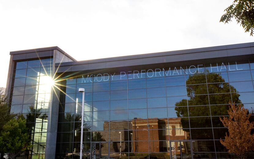 Moody Performance Hall is photographed in the Arts District of downtown Dallas on Wednesday,...