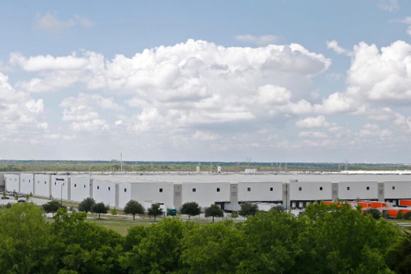 The view of the entrance of Mountain Creek Business Park from Interstate 20 in Dallas on...