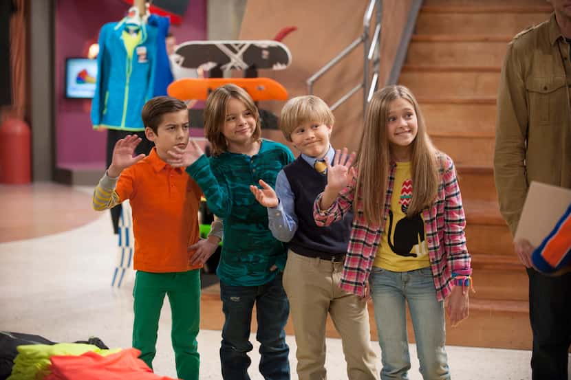 Nicky (Aidan Gallagher), Dicky (Mace Coronel), Ricky (Casey Simpson), and Dawn (Lizzy...