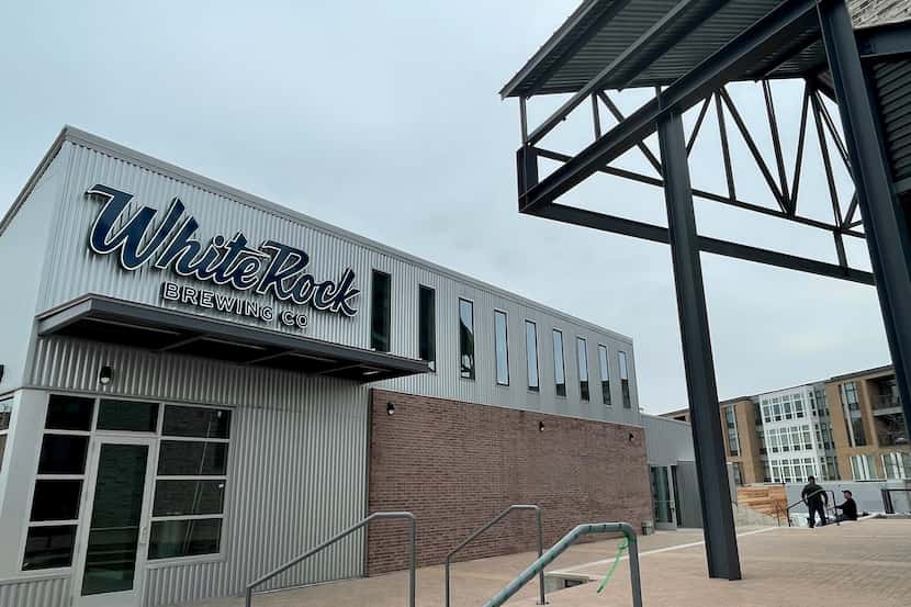 The building where the new White Rock Alehouse and Brewery is located, in West Dallas, is...
