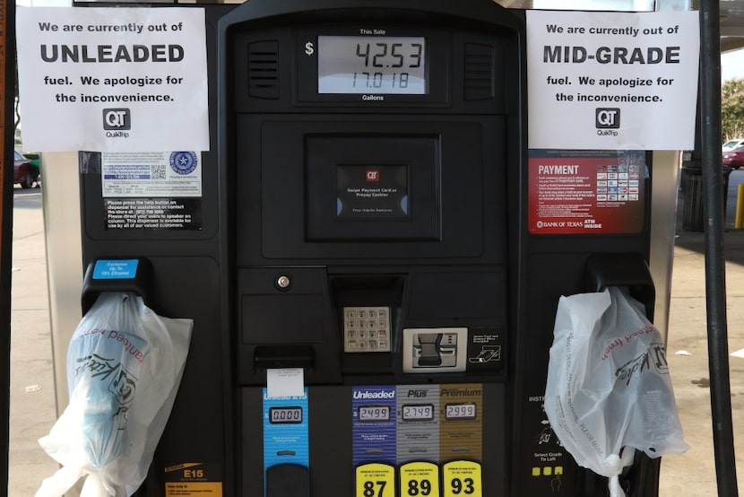 The QuikTrip gas station in Duncanville at Cockrell Hill Road and U.S. Highway 67 had run...