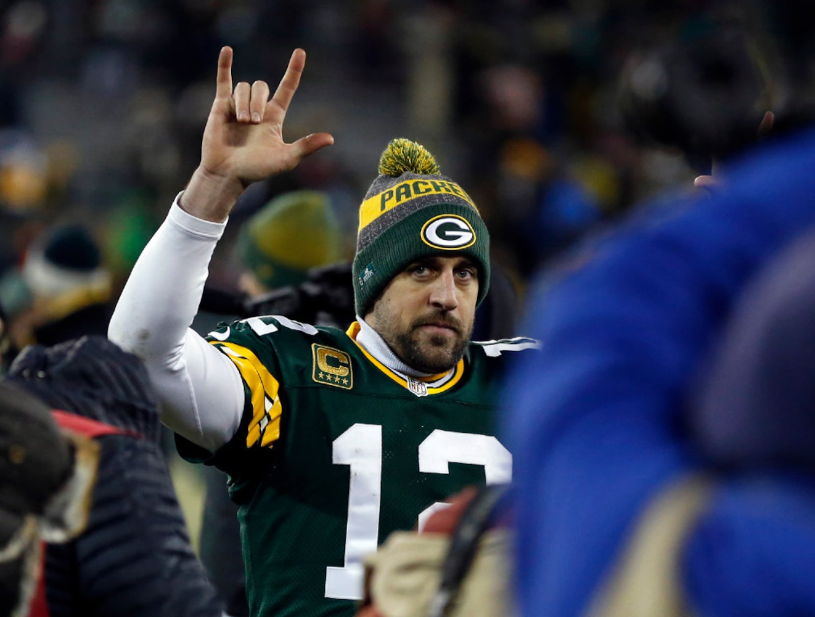 What Packers QB Aaron Rodgers texted Troy Aikman after their last