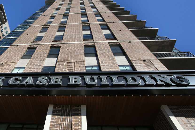 The exterior of the Case Building at  3131 Main St. in Deep Ellum in Dallas.