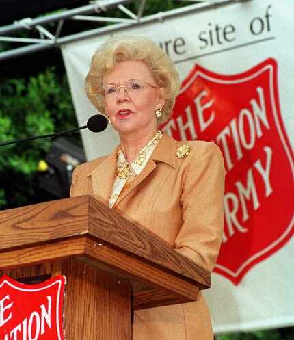 Joan Kroc speaks of her late husband, Ray Kroc, and his dedication to The Salvation Army at...