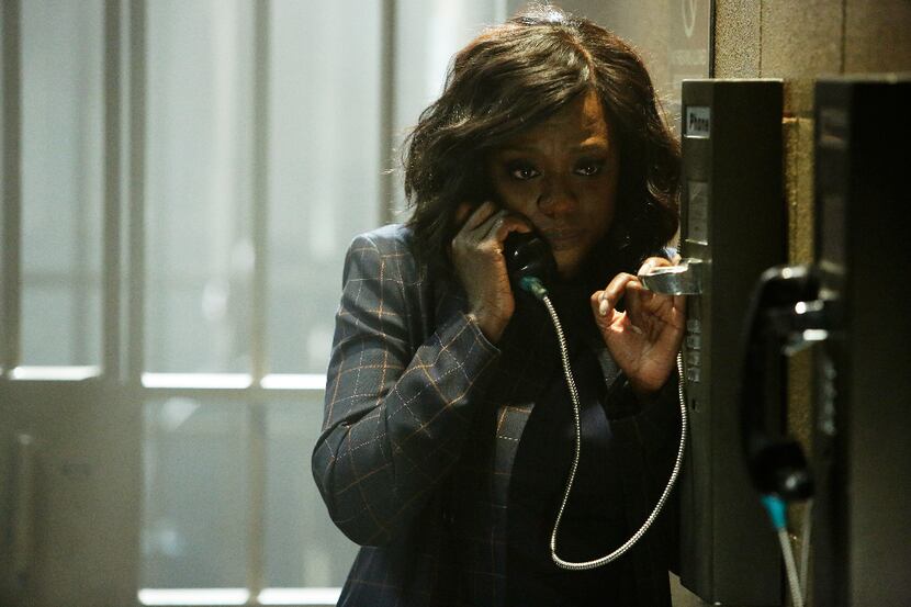 Viola Davis in the midwinter finale of "How to Get Away With Murder."