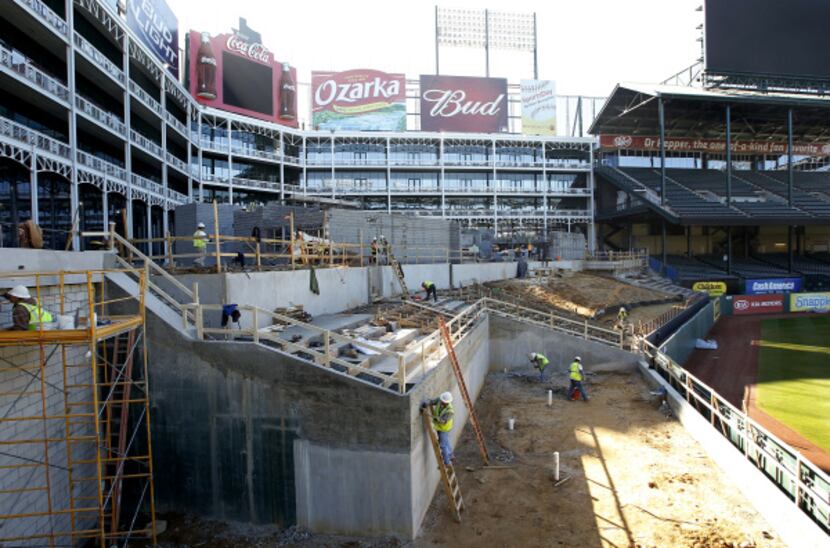 The ballpark renovations are very much a work in progress, but team officials say everything...