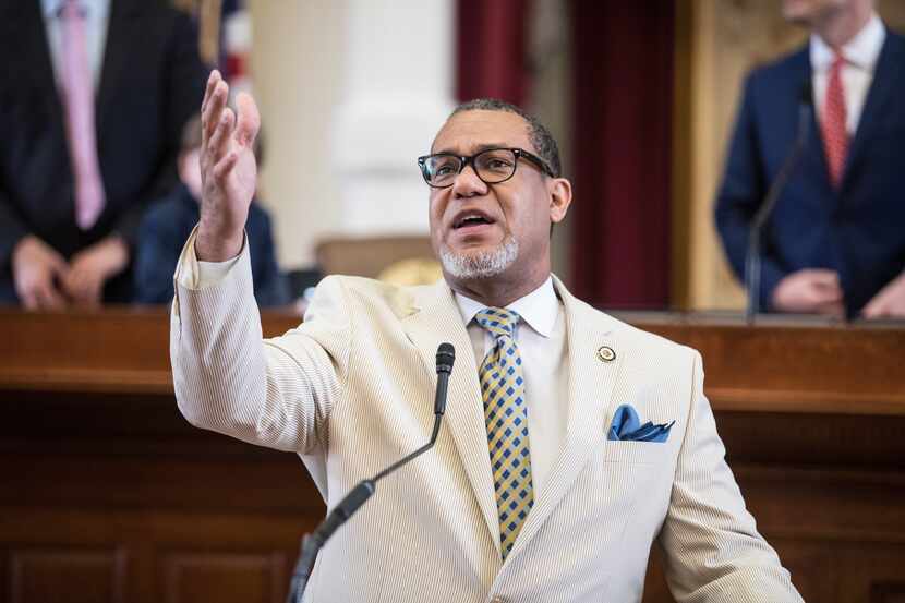 State Rep. Jarvis Johnson, D-Houston, shown here in 2019, is co-author of a bill that would...