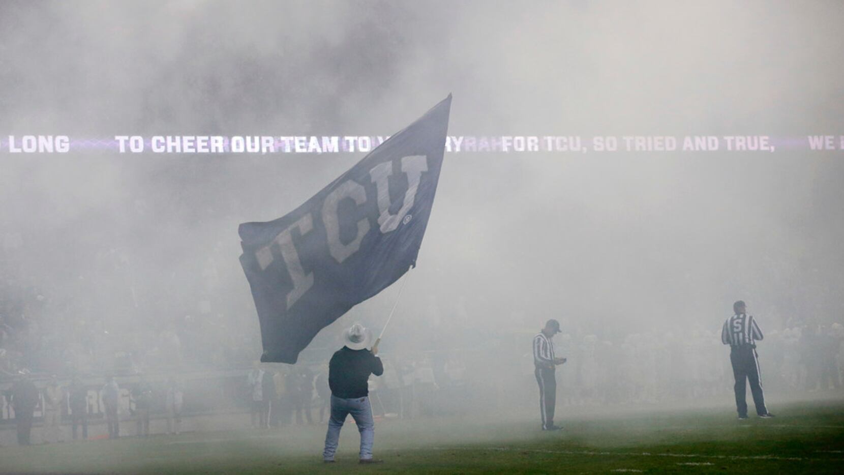 TCU athletic events will be closed to fans until early April. (Tom Fox/The Dallas Morning News)