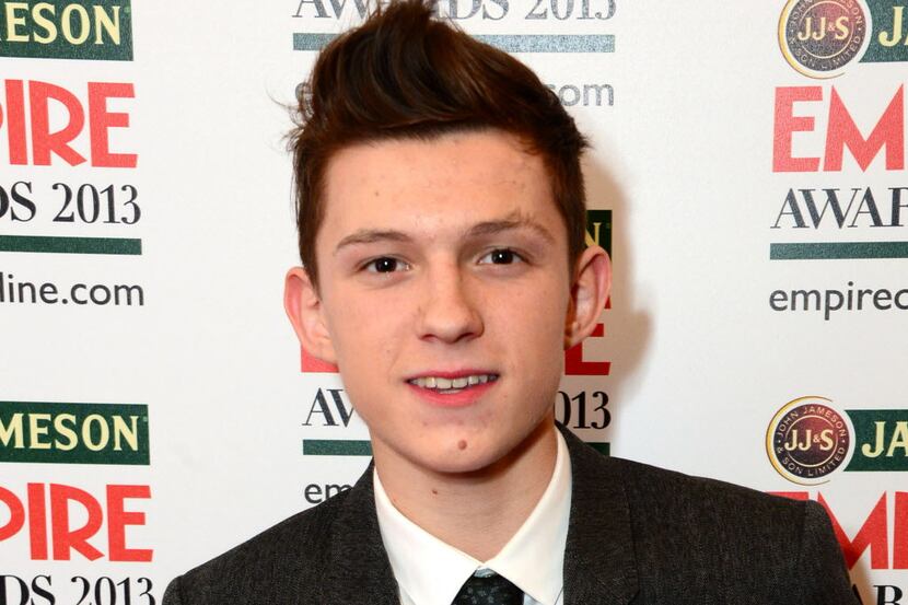  In this March 24, 2013 file photo, actor Tom Holland, winner of Best Male Newcomer Award...