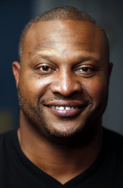 Former Dallas Cowboys running back Lincoln Coleman, pictured at his childhood home in Dallas...