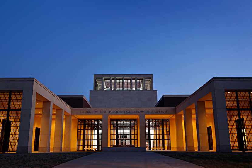  The George W. Bush Presidential Library opened in May 2013 on SMU's campus. (File photo)