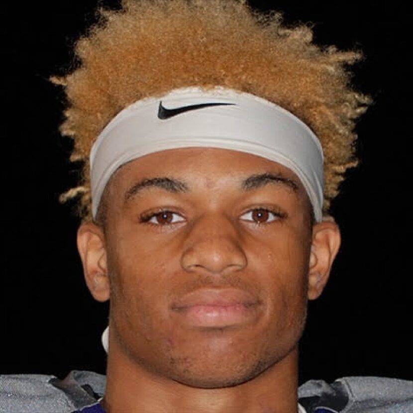 Headshot/mugshot of Keller Timber Creek wide receiver Erik Ezukanma, a member of the 2016...