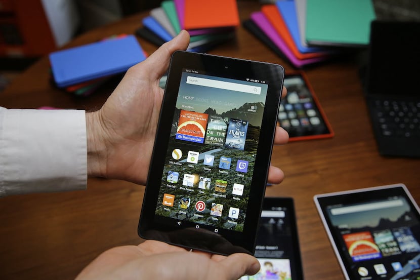  Amazon removed the ability to encrypt information on its Fire tablets last fall. (AP file...