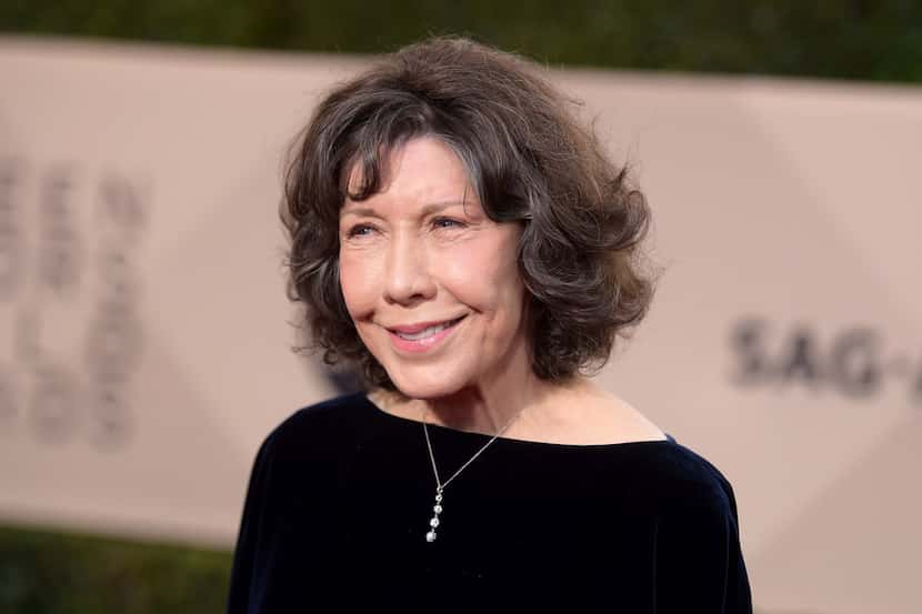 Lily Tomlin arrives at the 24th annual Screen Actors Guild Awards at the Shrine Auditorium &...