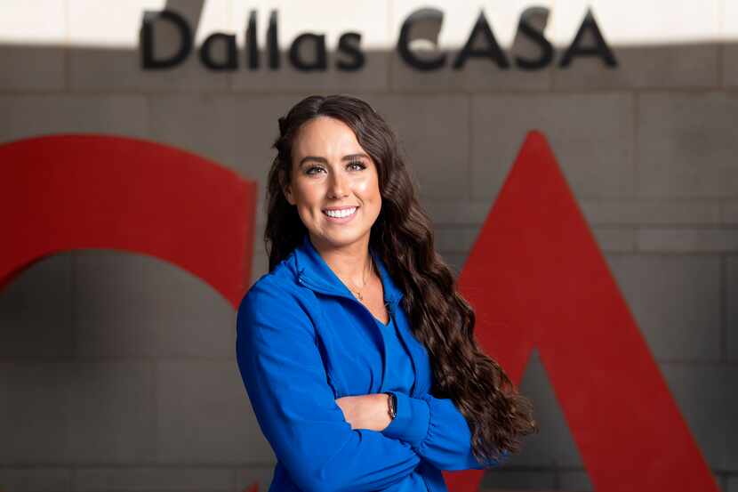 Dallas CASA volunteer and Parkland nurse Hannah Pearson acknowledged that her coronavirus...