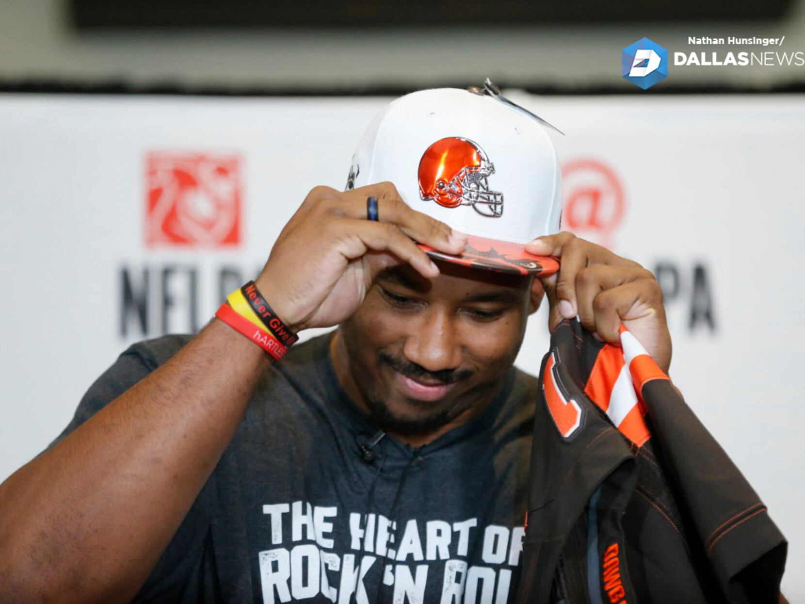 Myles Garrett joins Browns as A&M's first ever No. 1 pick: 'I'm