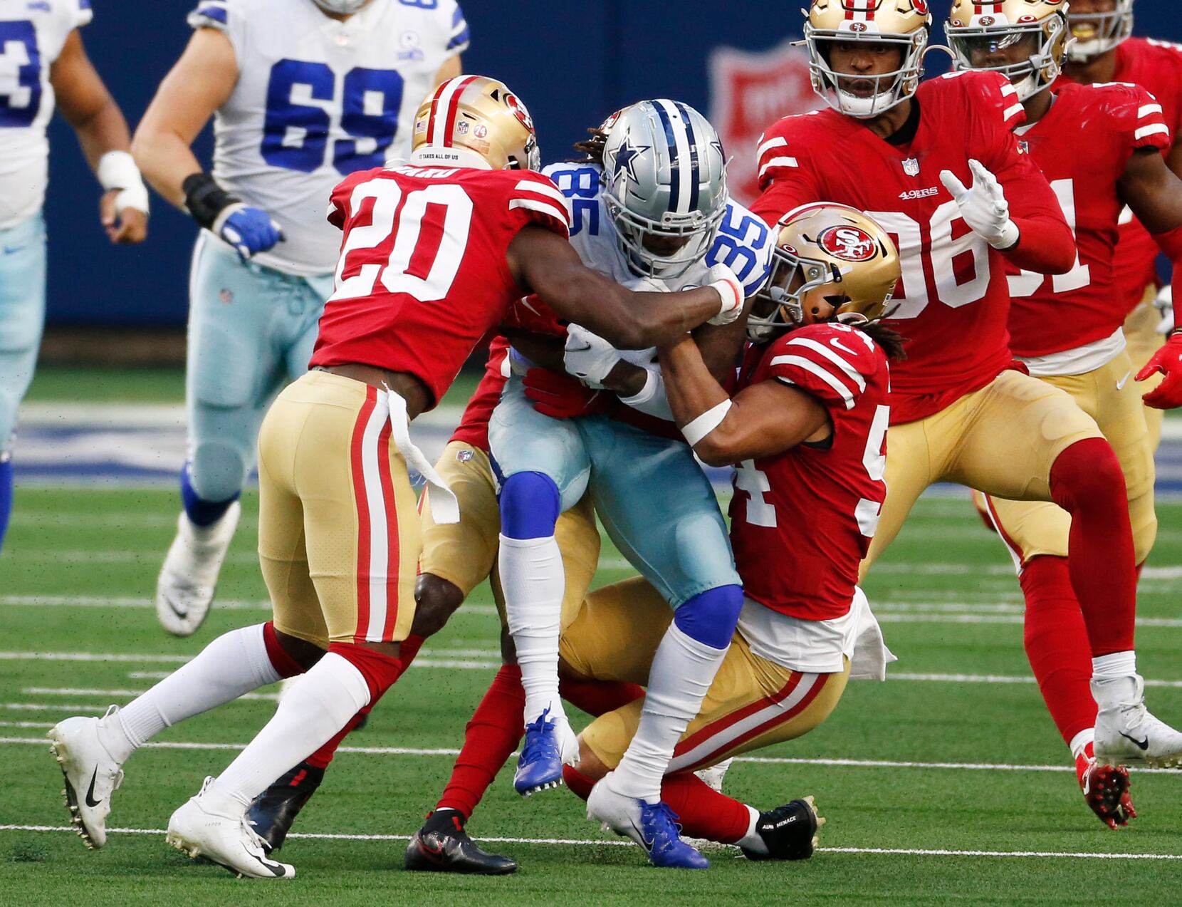 Cowboys vs. 49ers, Dec. 20, 2020