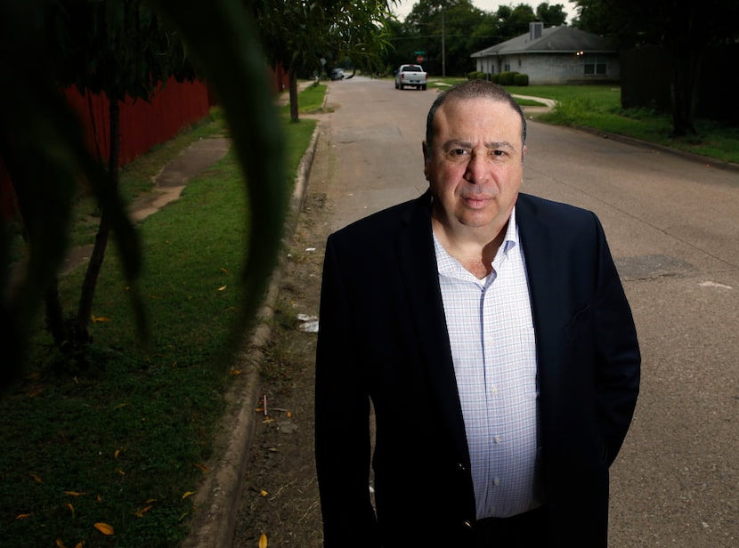 Judge Rick Magnis poses for a portrait on the 3900 block of Puget Street.  Benjamin Spencer...