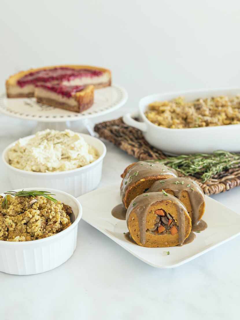Nature's Plate offers a la carte to-go vegan dishes for Thanksgiving.