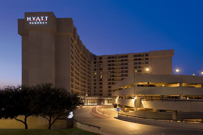 The Hyatt Regency DFW  is located at the center of the airport and has 811 rooms.