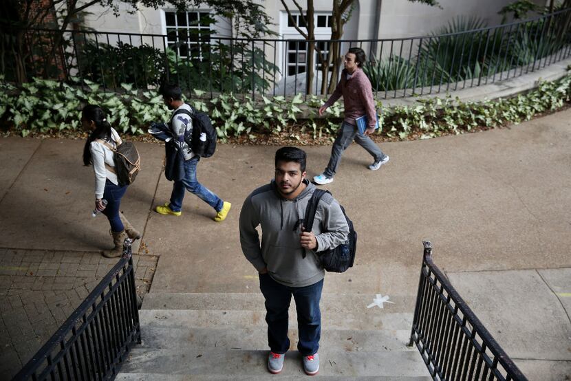Syed Rizvi, a Southern Methodist University senior, is the past president of the Muslim...