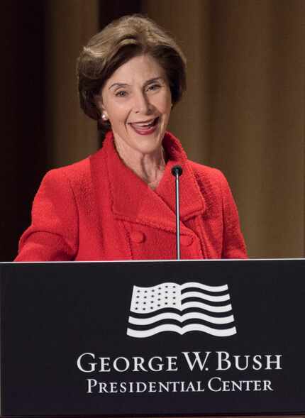 Former First Lady Laura Bush