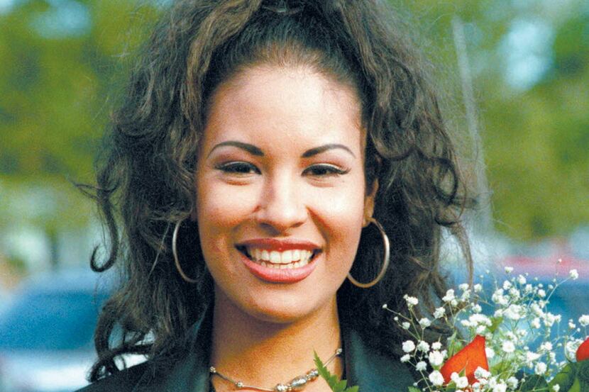 FILE PHOTO--"SELENA" during her visit to Cunningham Middle School in November, to introduce...