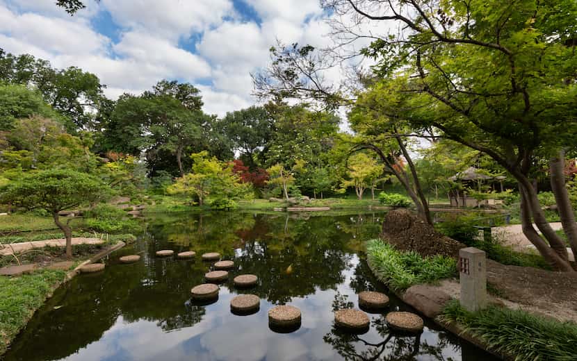 Tucked inside the Fort Worth Botanic Garden, the 7.5 acre-Japanese Garden was completed in 1973