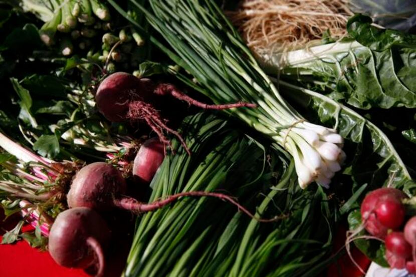 
Look for beets, green onions and more at area farmers markets now.
