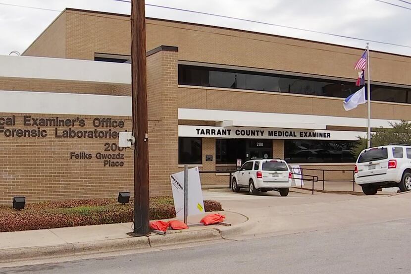 Tarrant County Medical Examiner's office at 200 Feliks Gwozdz Pl, Fort Worth, TX. (NBC5)