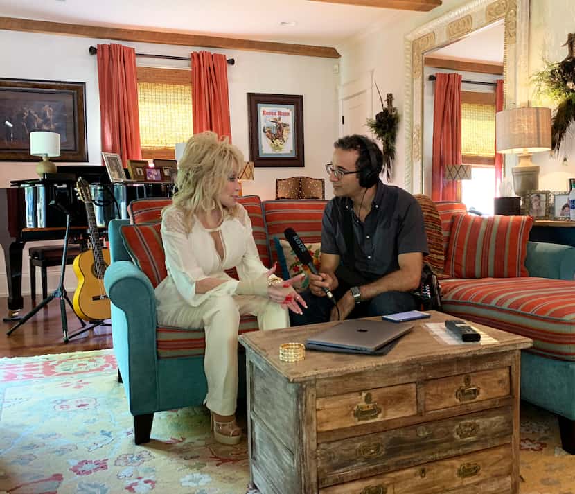 Jad Abumrad interviews Dolly Parton for his podcast 'Dolly Parton's America' from WNYC...