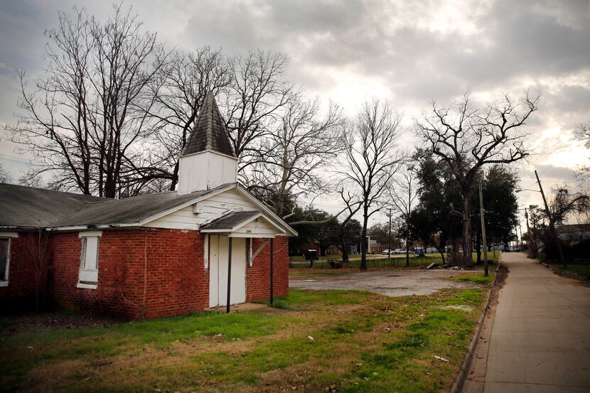 The Dallas Central Appraisal District said this church on Wahoo Street  belongs to the Zan...