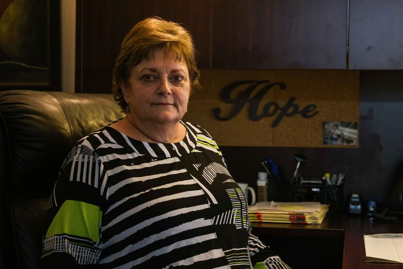 Kathaleen Pittman, director at Hope Medical Group for Women, poses for a portrait at her...