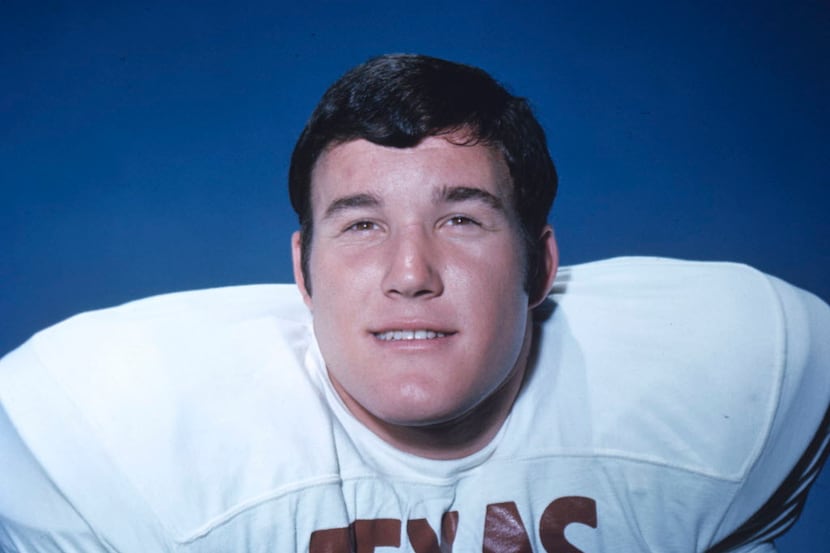 Greg Ploetz played football for the University of Texas in the late '60s and early '70s 