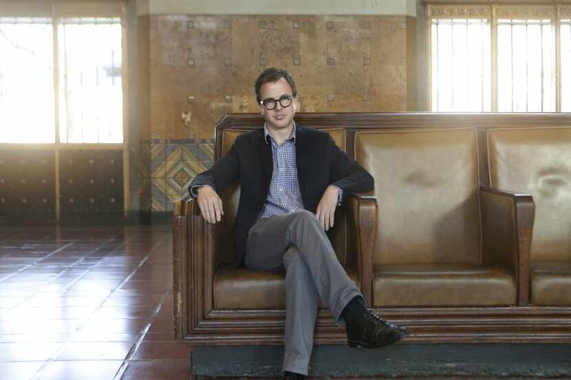 Producer, writer and director Keven McAlester photographed at Union Station  in Los Angeles...