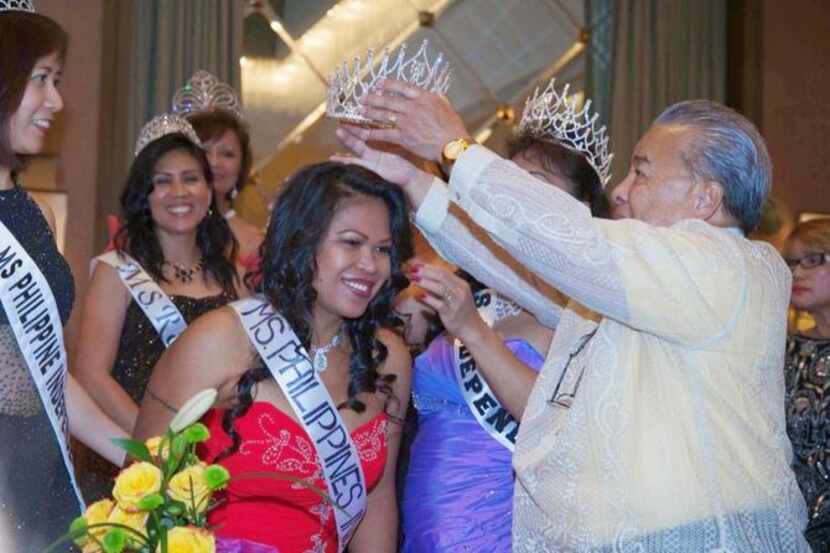 
Jeanette McIntosh of Forney is crowned Ms. Philippines Independence Day at the celebration...