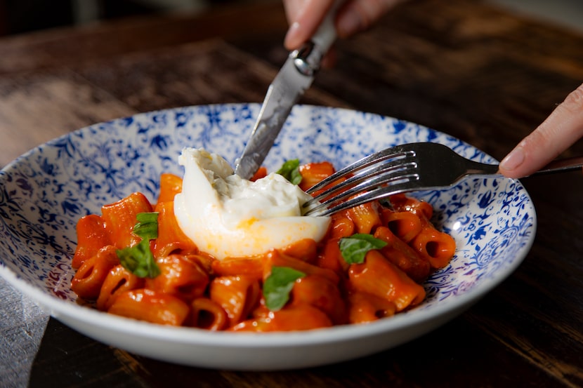 Rigatoni alla vodka at Gemma in Dallas, Thursday, September 7, 2023.