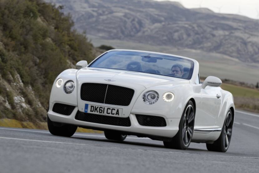 The 2014 Bentley Continental GTC V-8 doesn't look much different than the GTC of a few years...