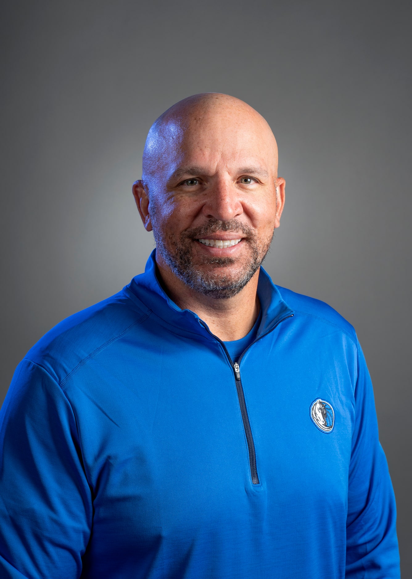 Dallas Mavericks head coach Jason Kidd poses for a portrait during the Dallas Mavericks...