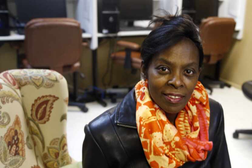 “I didn’t know how I’d get by,” says Frankie Scott, who completed Arlington Life Shelter’s...