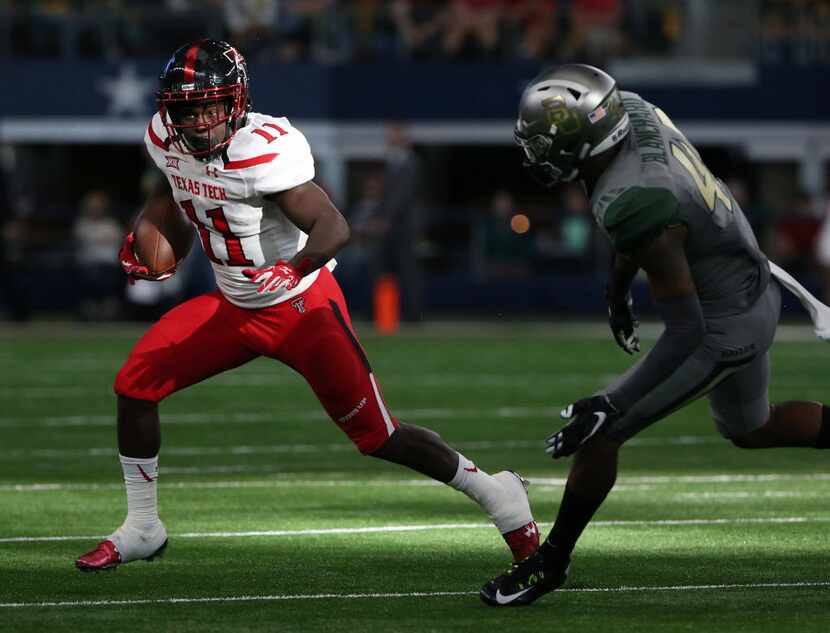 Texas Tech Red Raiders wide receiver Jakeem Grant (11) . (Andy Jacobsohn/The Dallas Morning...