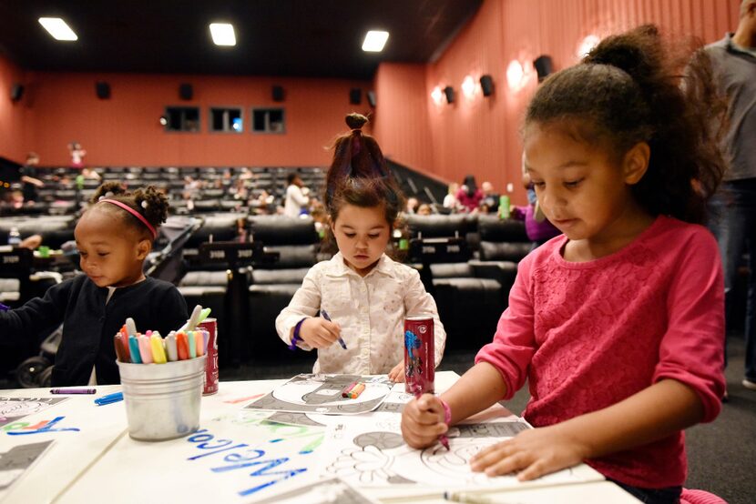 Youngsters take part in an event hosted by Sparkling Ice and Vogel Alcove, a Dallas-based...